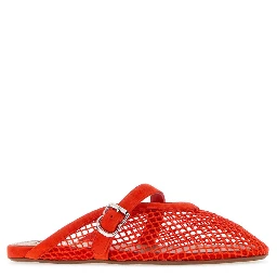 FISHNET FLAT MULES
