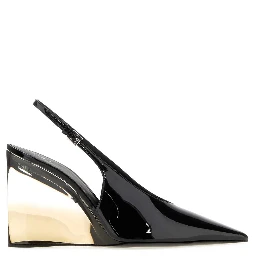 INVISIBLE WEDGE SLINGBACKS 90