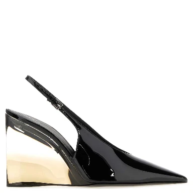 INVISIBLE WEDGE SLINGBACKS 90