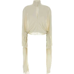 MAXI BOW BLOUSE