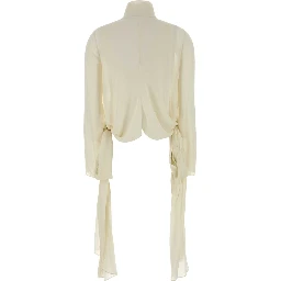MAXI BOW BLOUSE
