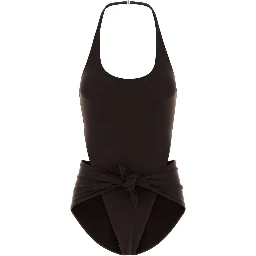 KNOT SWIMSUIT BONDED JERSEY