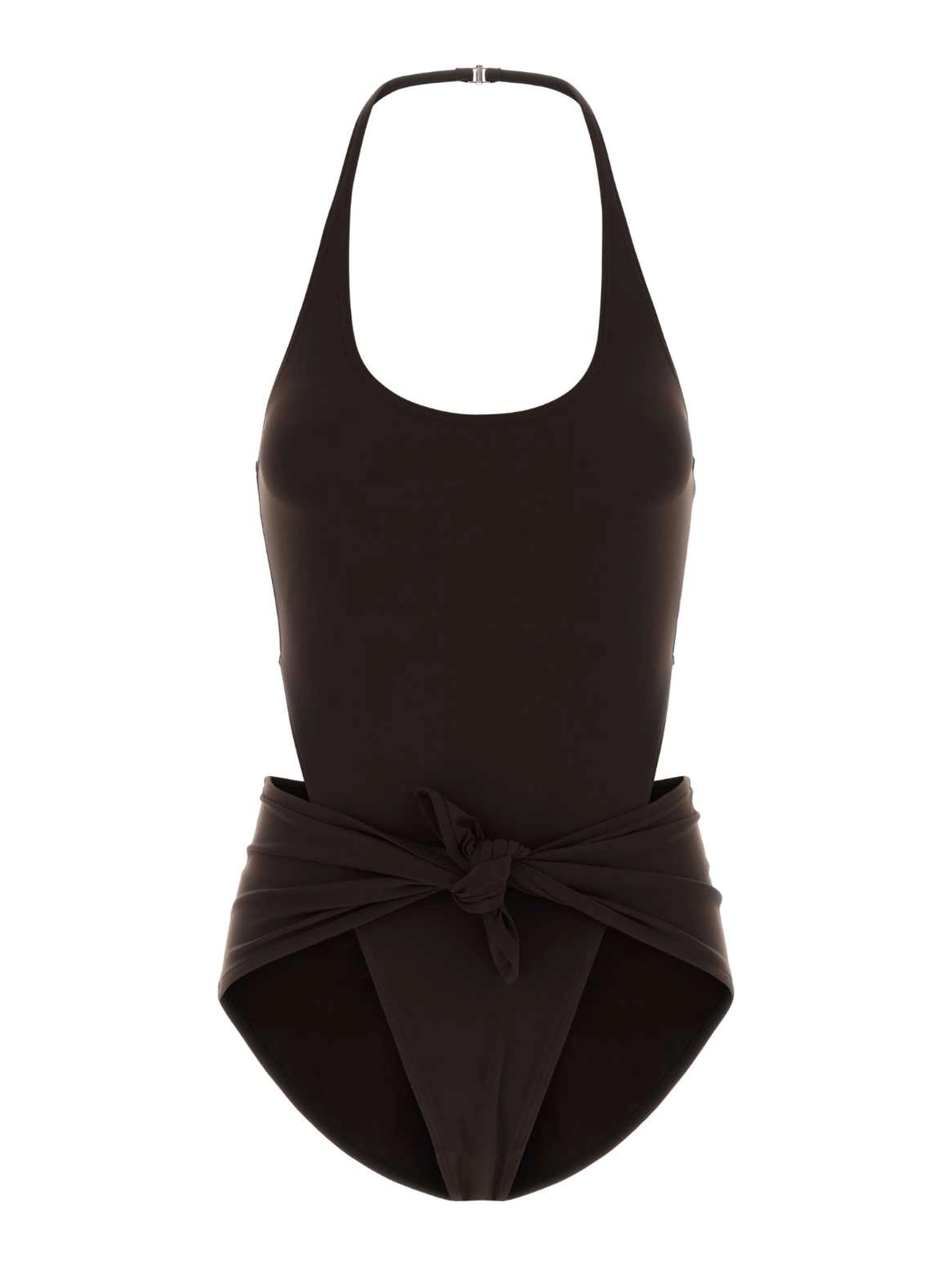 KNOT SWIMSUIT BONDED JERSEY
