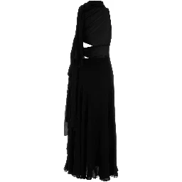 BOW ASYM DRESS
