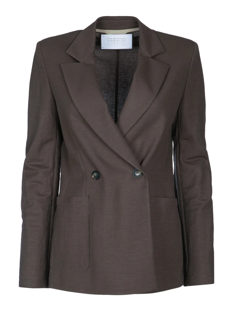 WOMEN D.B. BLAZER WITH SHOULDER PADS RAYON