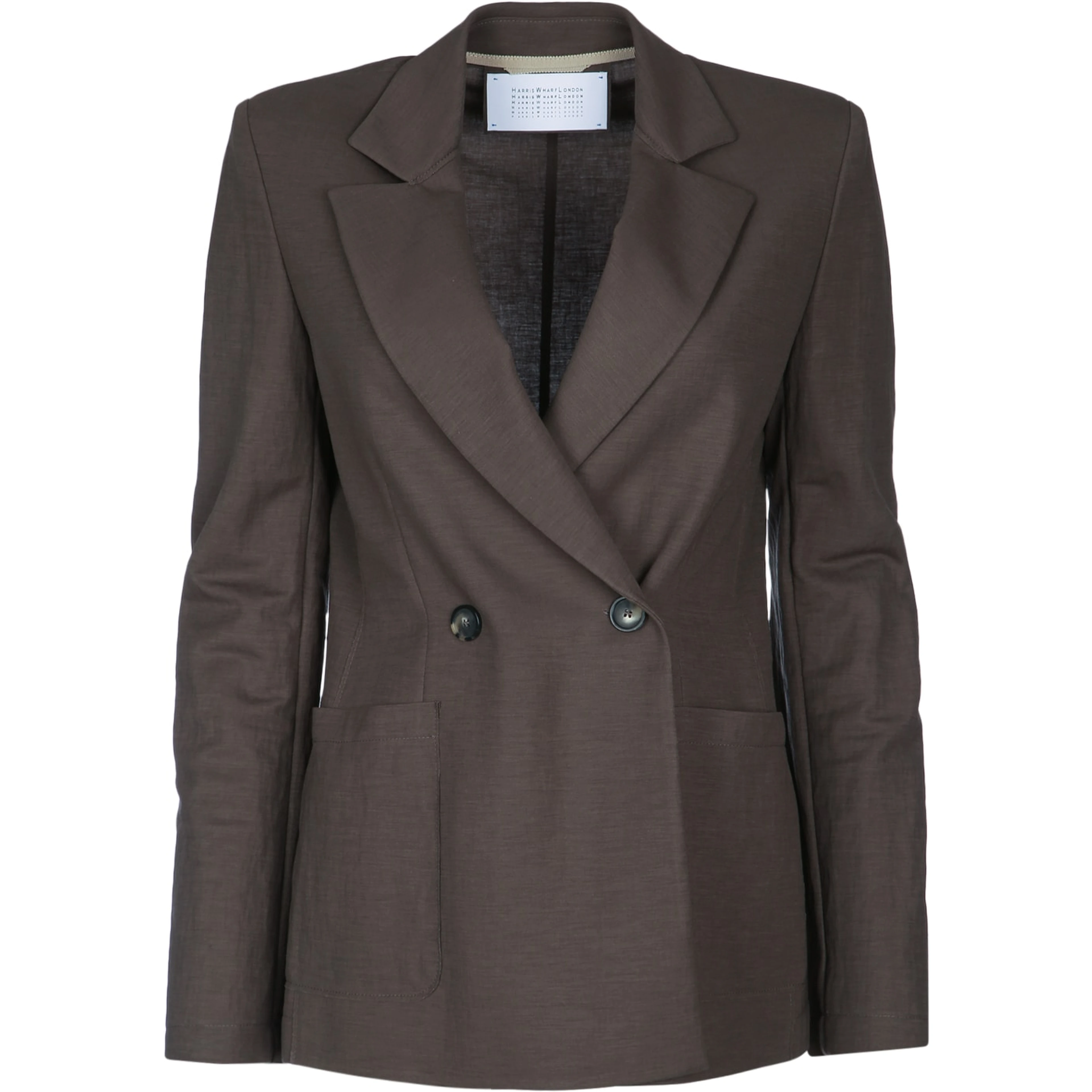 WOMEN D.B. BLAZER WITH SHOULDER PADS RAYON
