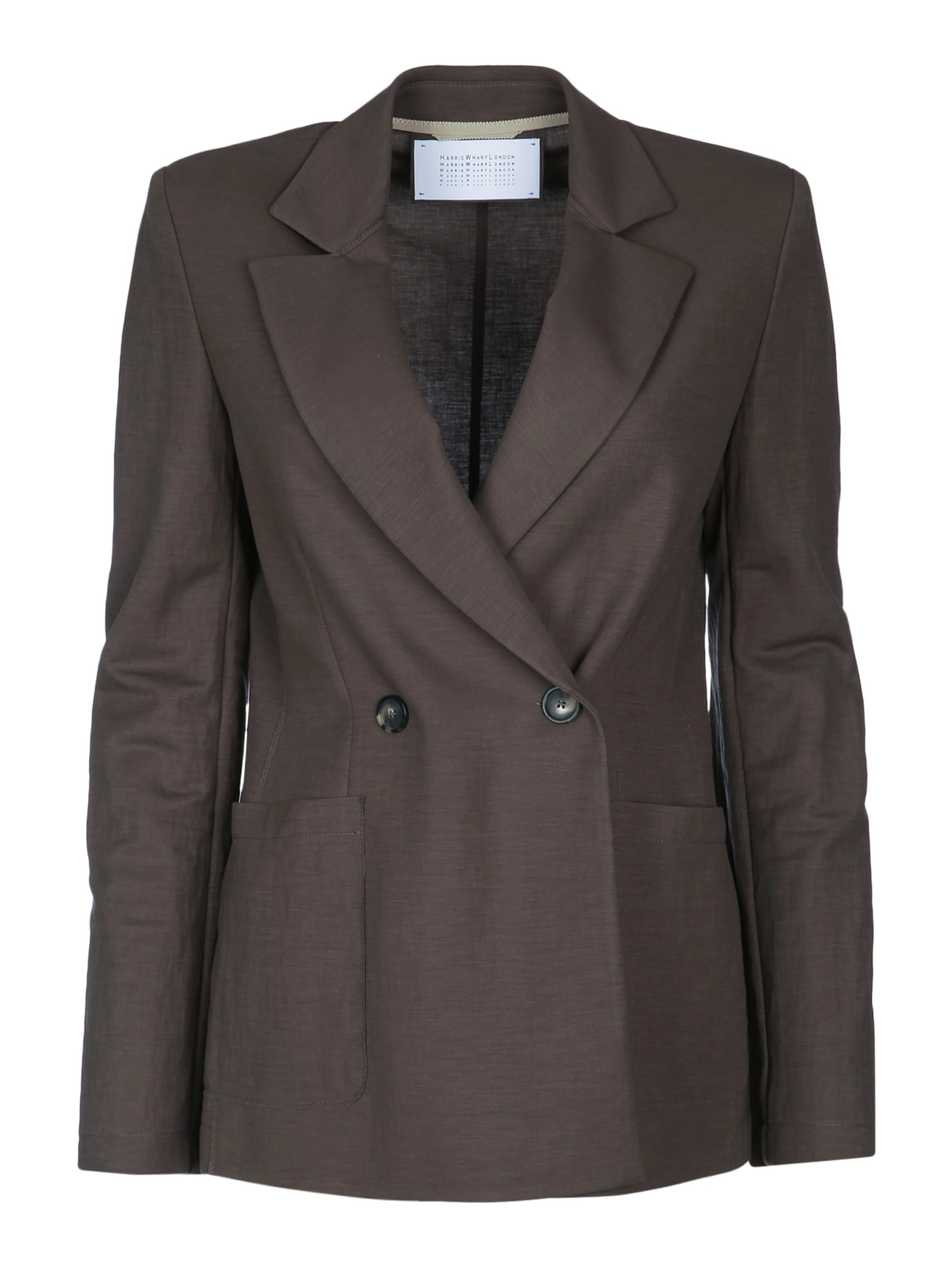 WOMEN D.B. BLAZER WITH SHOULDER PADS RAYON