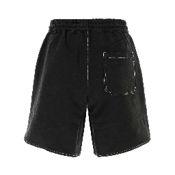 SCRIPT LINEN GD SHORT