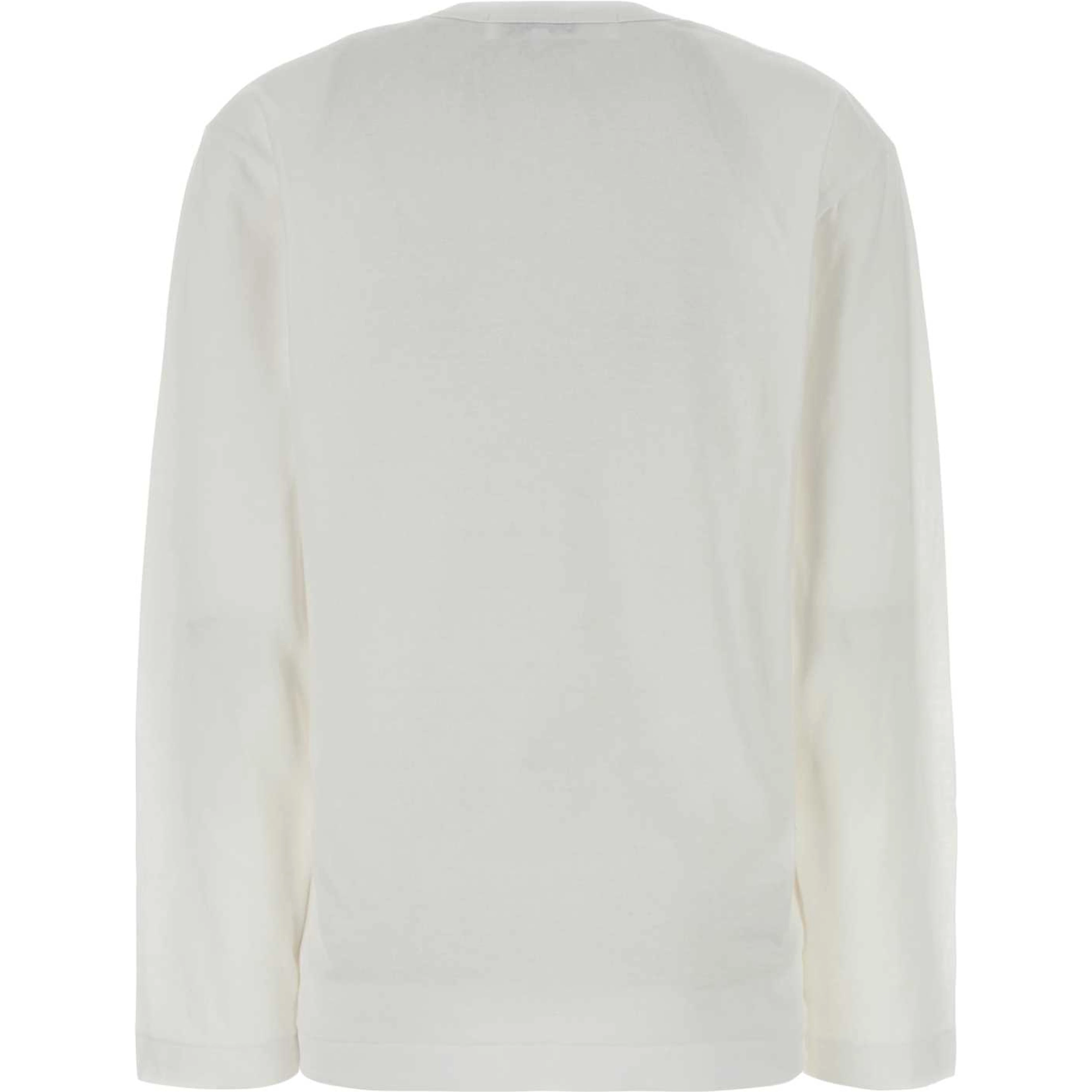 LONG SLEEVE TEE SMALL RED HEART