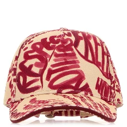 BASEBALL CAP - CANVAS+STAMPA ALL OVER HIBISCUS - P