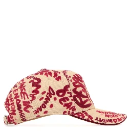 BASEBALL CAP - CANVAS+STAMPA ALL OVER HIBISCUS - P