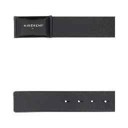 LEATHER ANTIGONA PLAQUE BELT 40MM