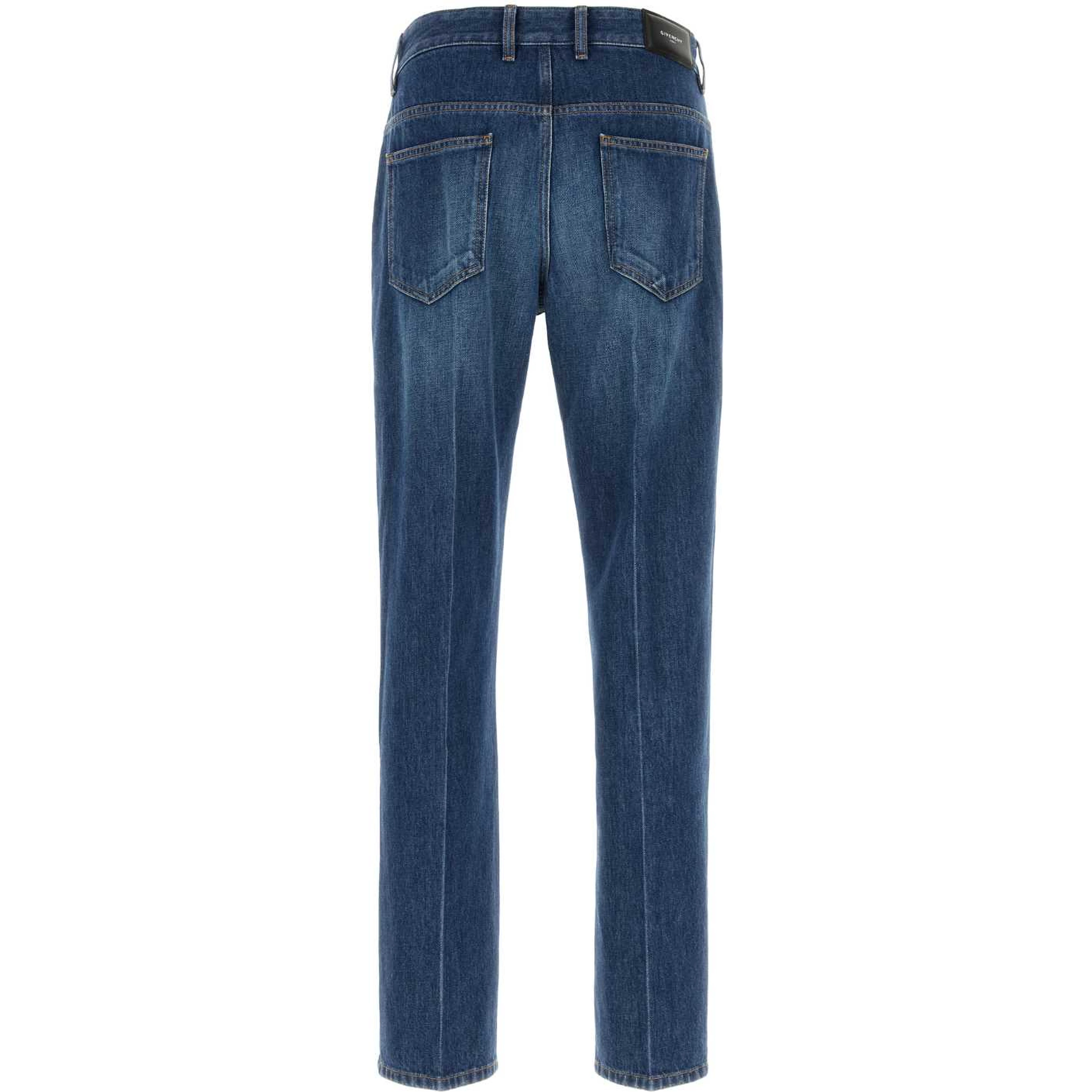 STRAIGHT FIT DENIM PANTS