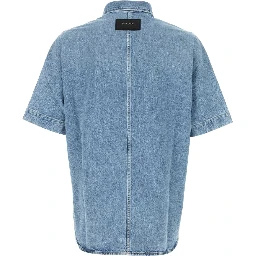 SHORT SLEEVES DENIM SHIRT