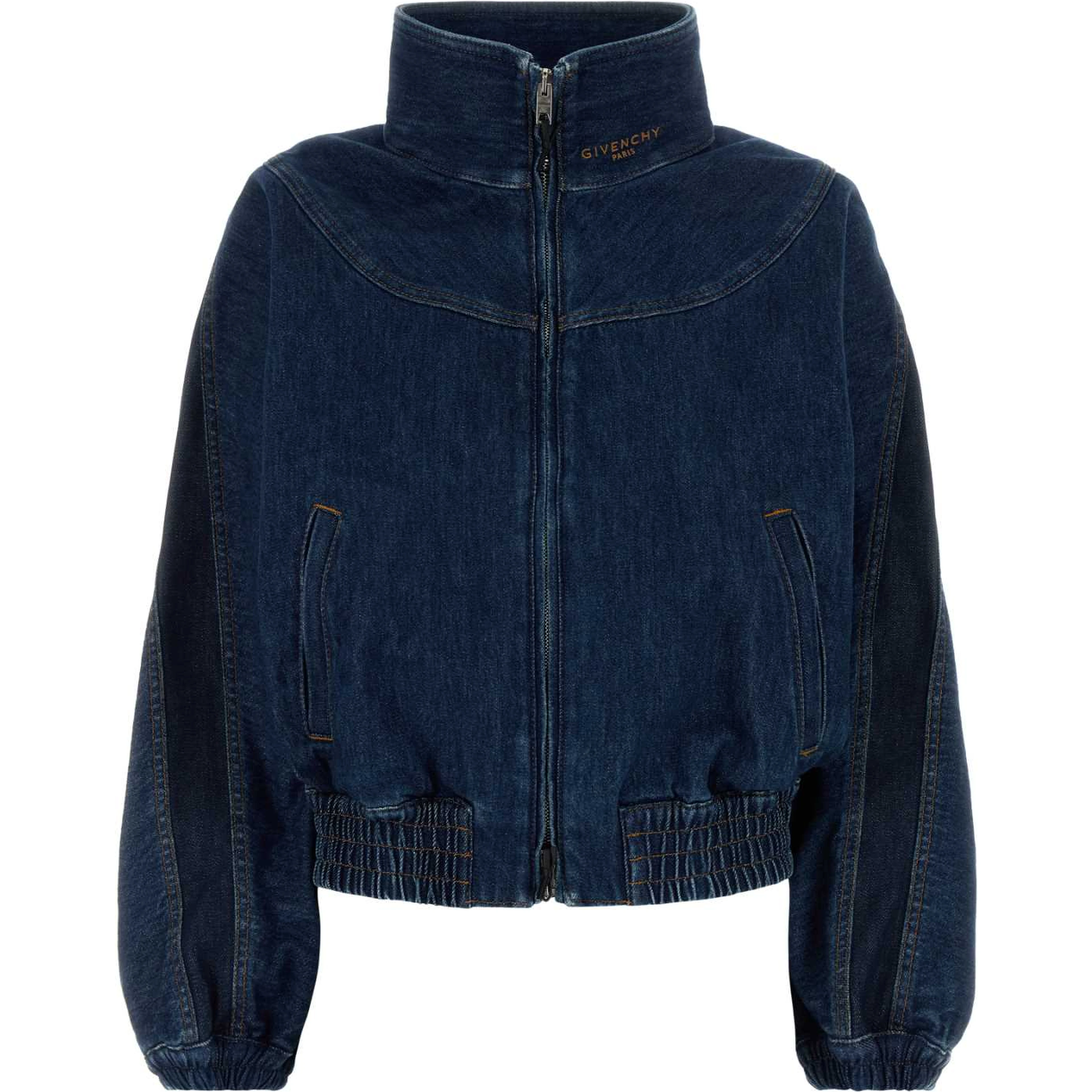 DENIM BOMBER JACKET