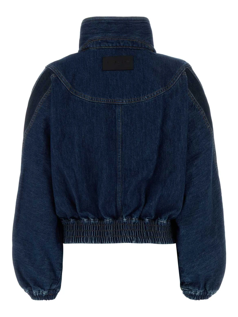 DENIM BOMBER JACKET