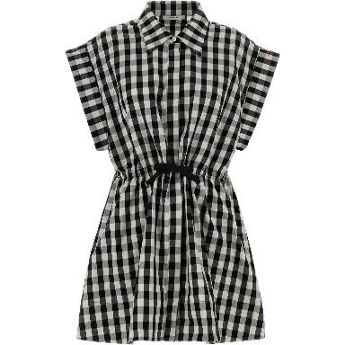SHORT A-LINE SHIRT DRESS