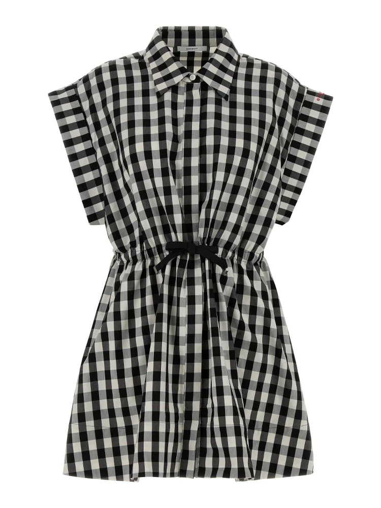 SHORT A-LINE SHIRT DRESS