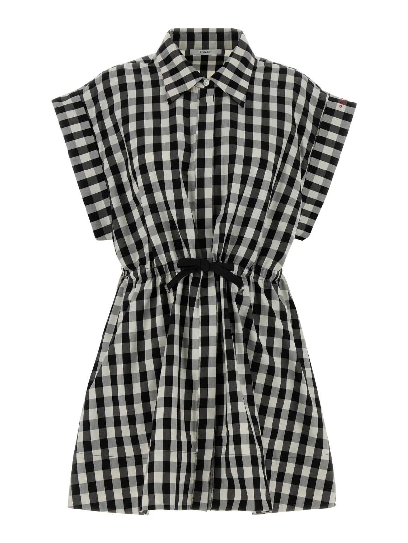 SHORT A-LINE SHIRT DRESS