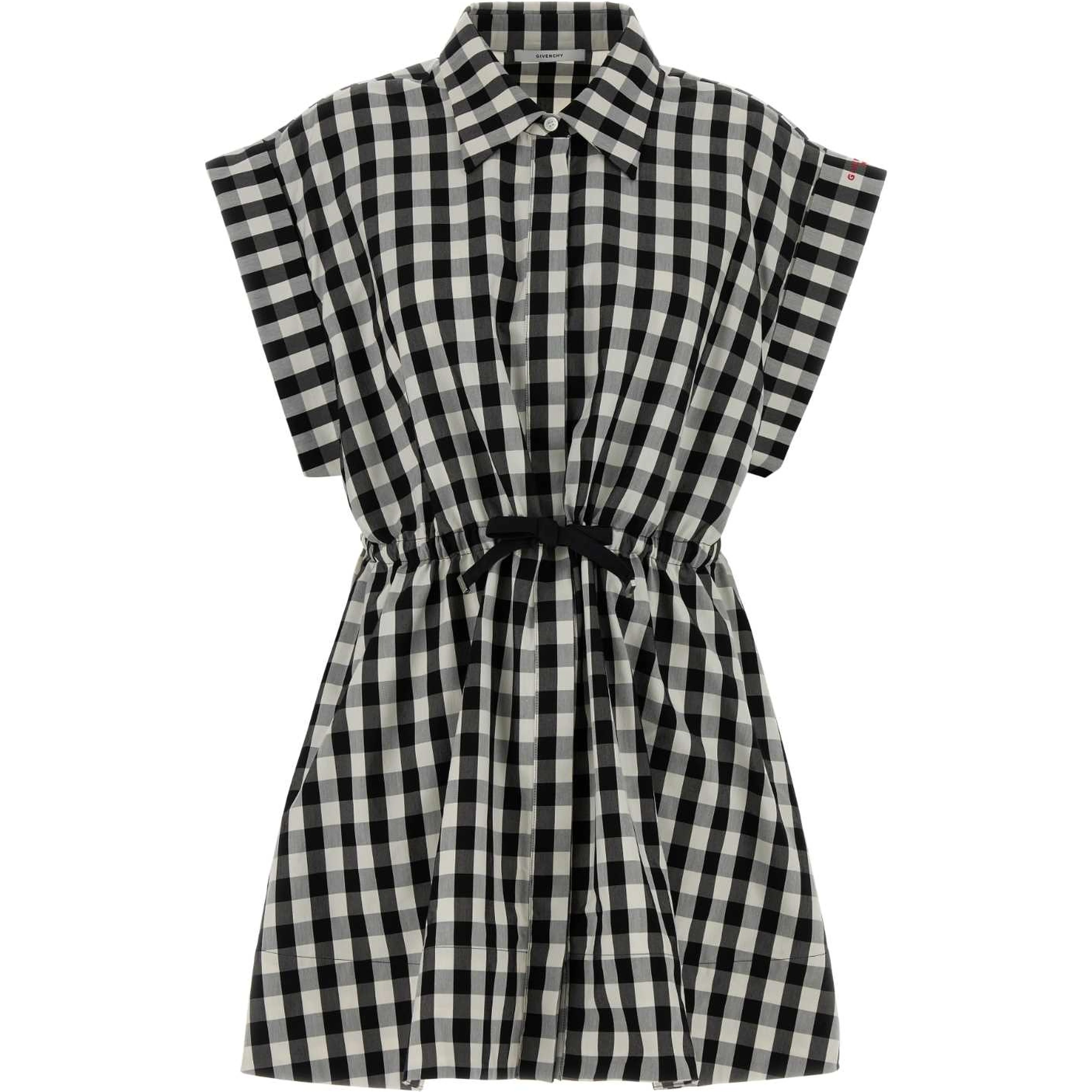SHORT A-LINE SHIRT DRESS