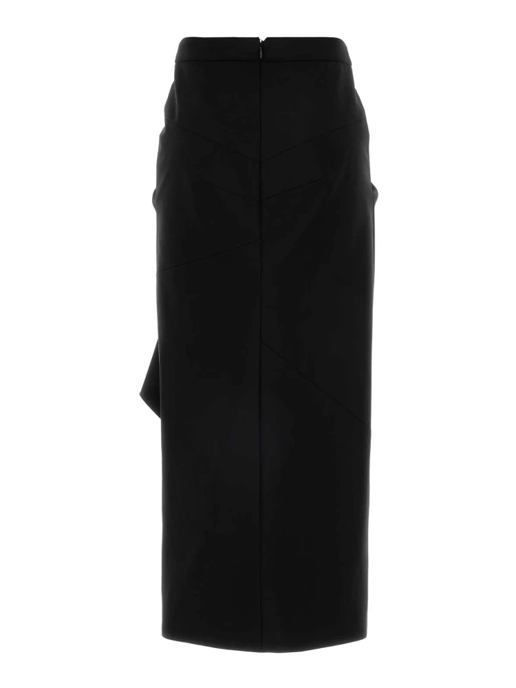 WRAPPED SKIRT WITH STITCHES DETAILING alternative
