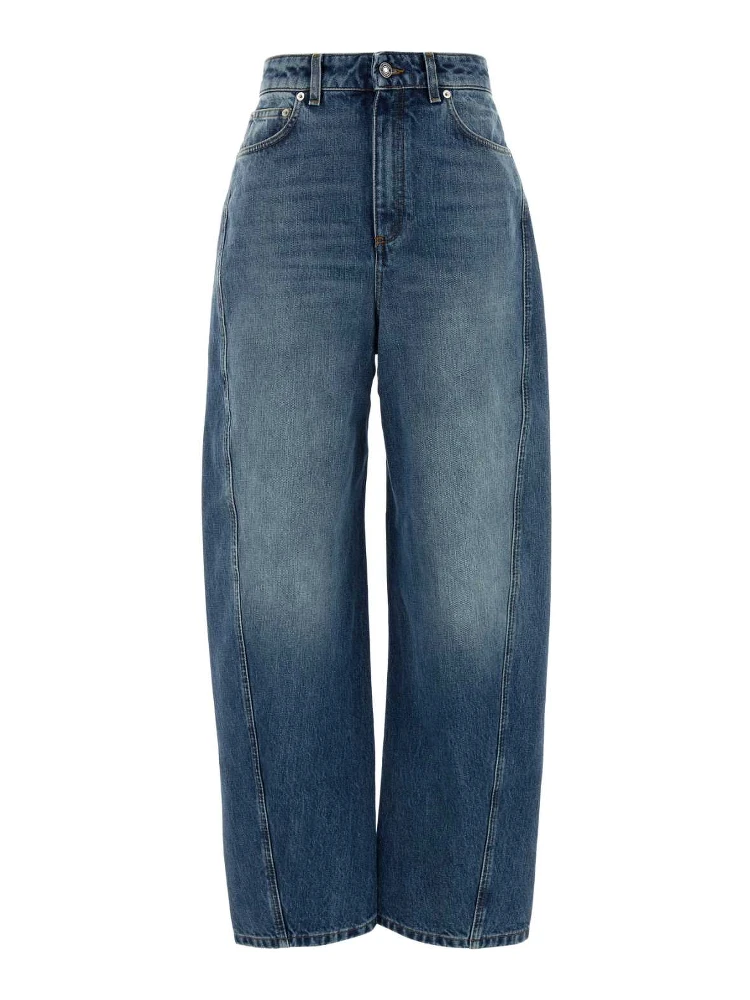 COCOON DENIM TROUSERS