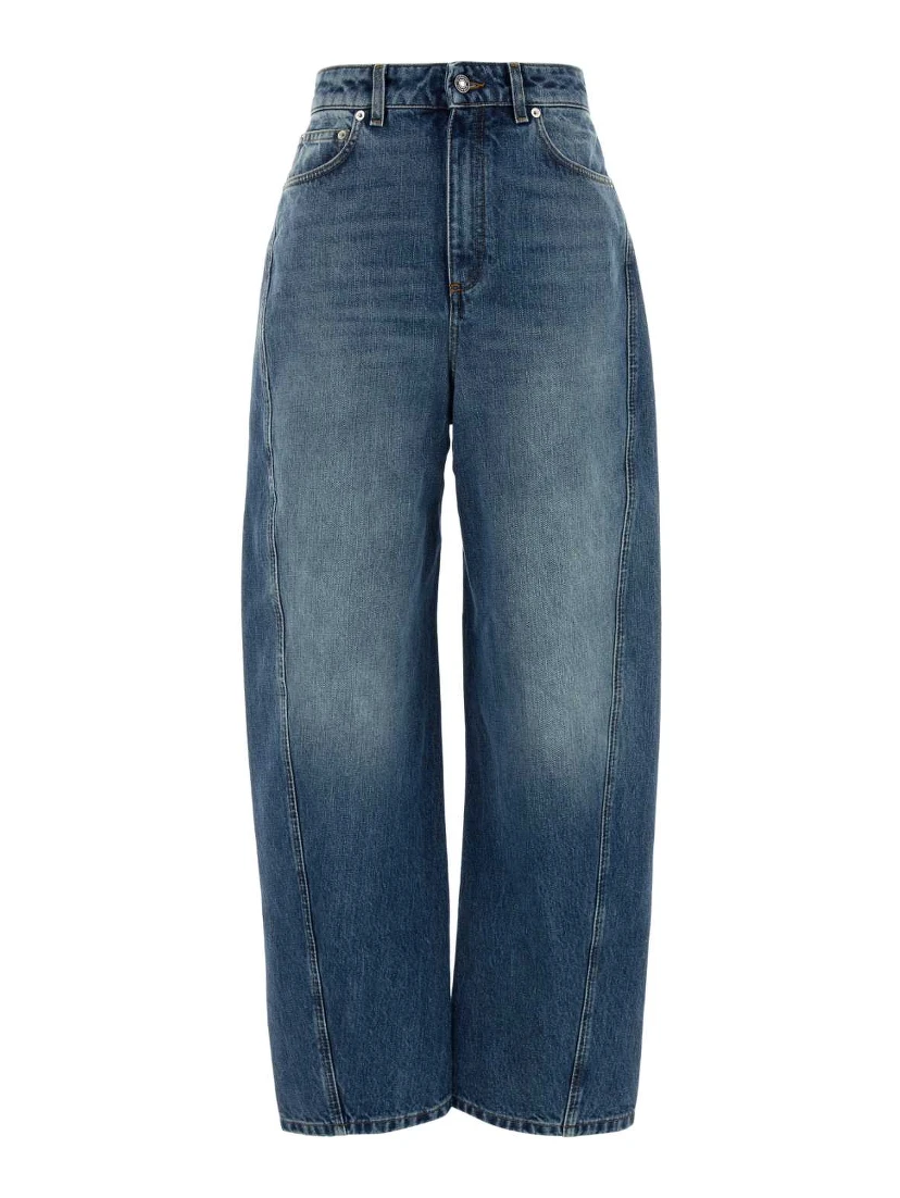 COCOON DENIM TROUSERS