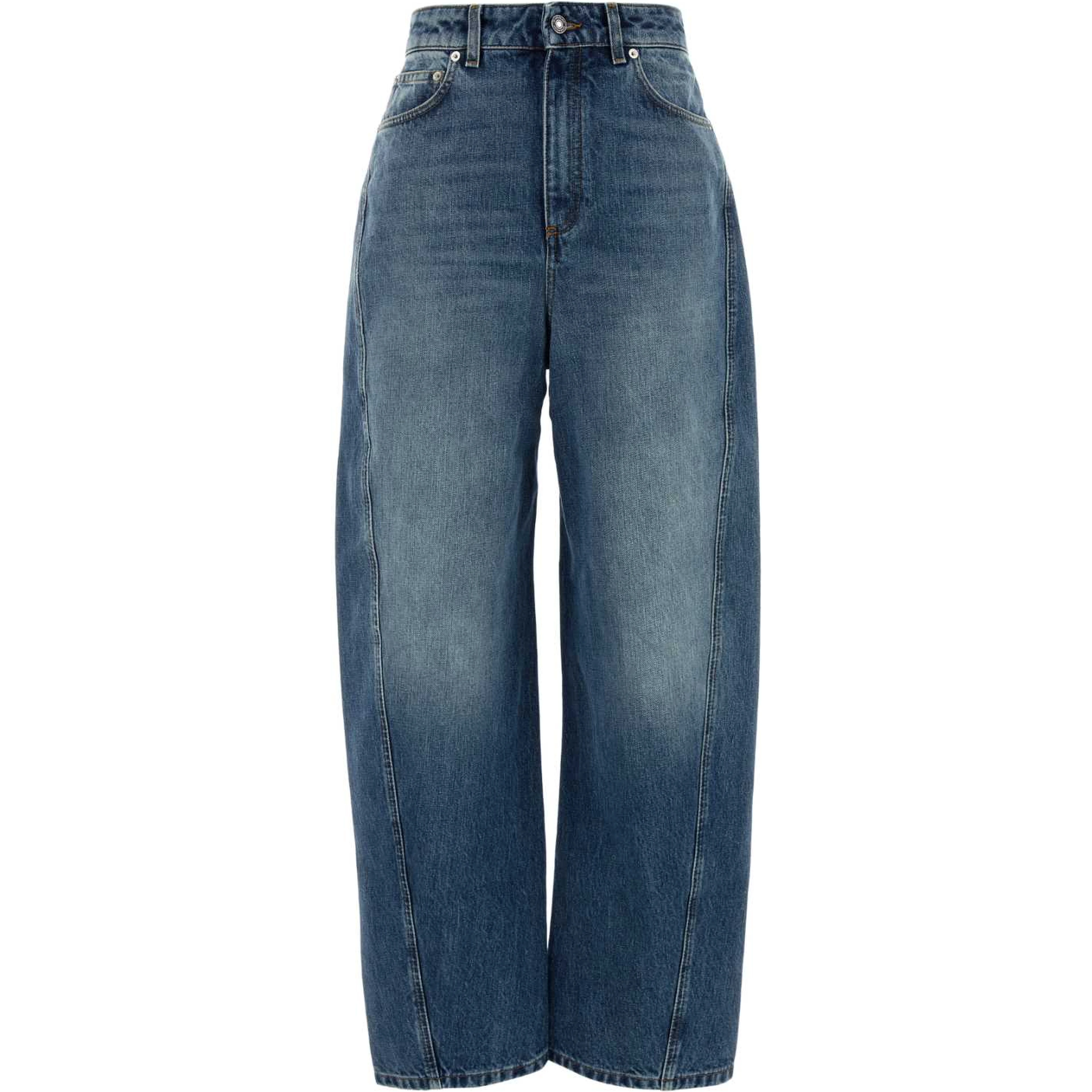 COCOON DENIM TROUSERS