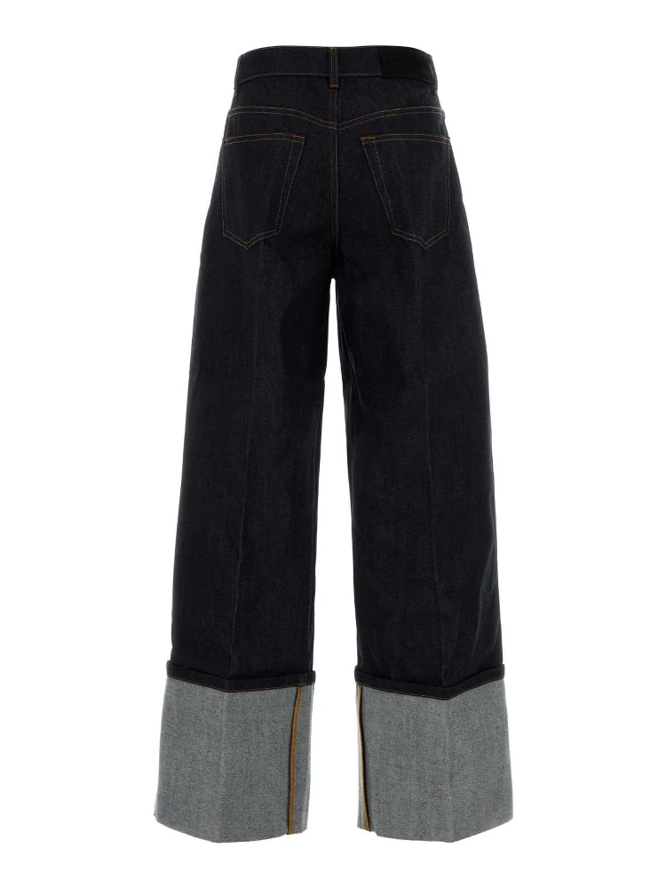 TURN UP DENIM TROUSERS alternative