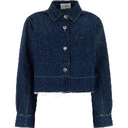 RAW EDGE DENIM SHIRT