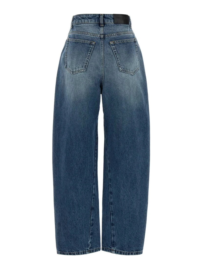 COCOON DENIM TROUSERS