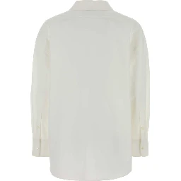 WIDE COLLAR LONG SLEEVE SHIRT