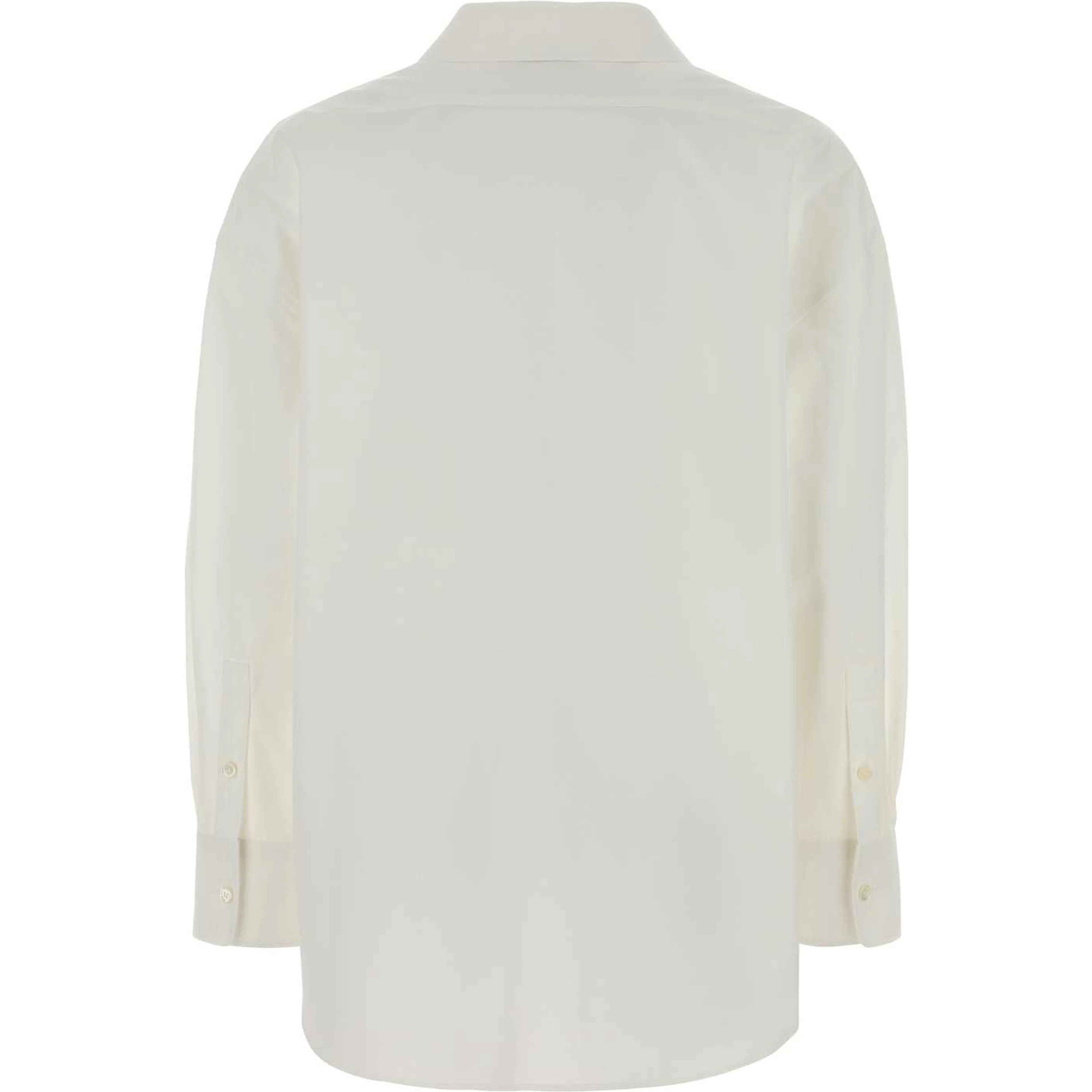 WIDE COLLAR LONG SLEEVE SHIRT