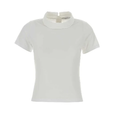 ROLL UP POPELINE T SHIRT