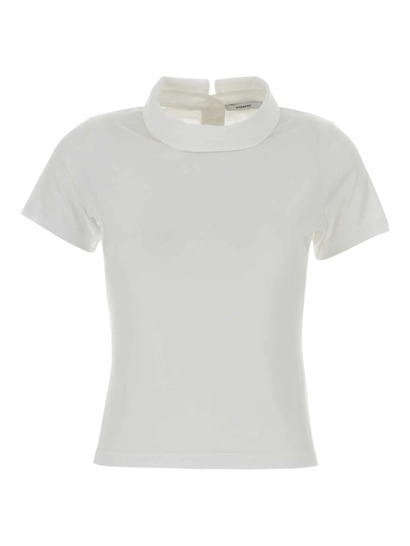 ROLL UP POPELINE T SHIRT
