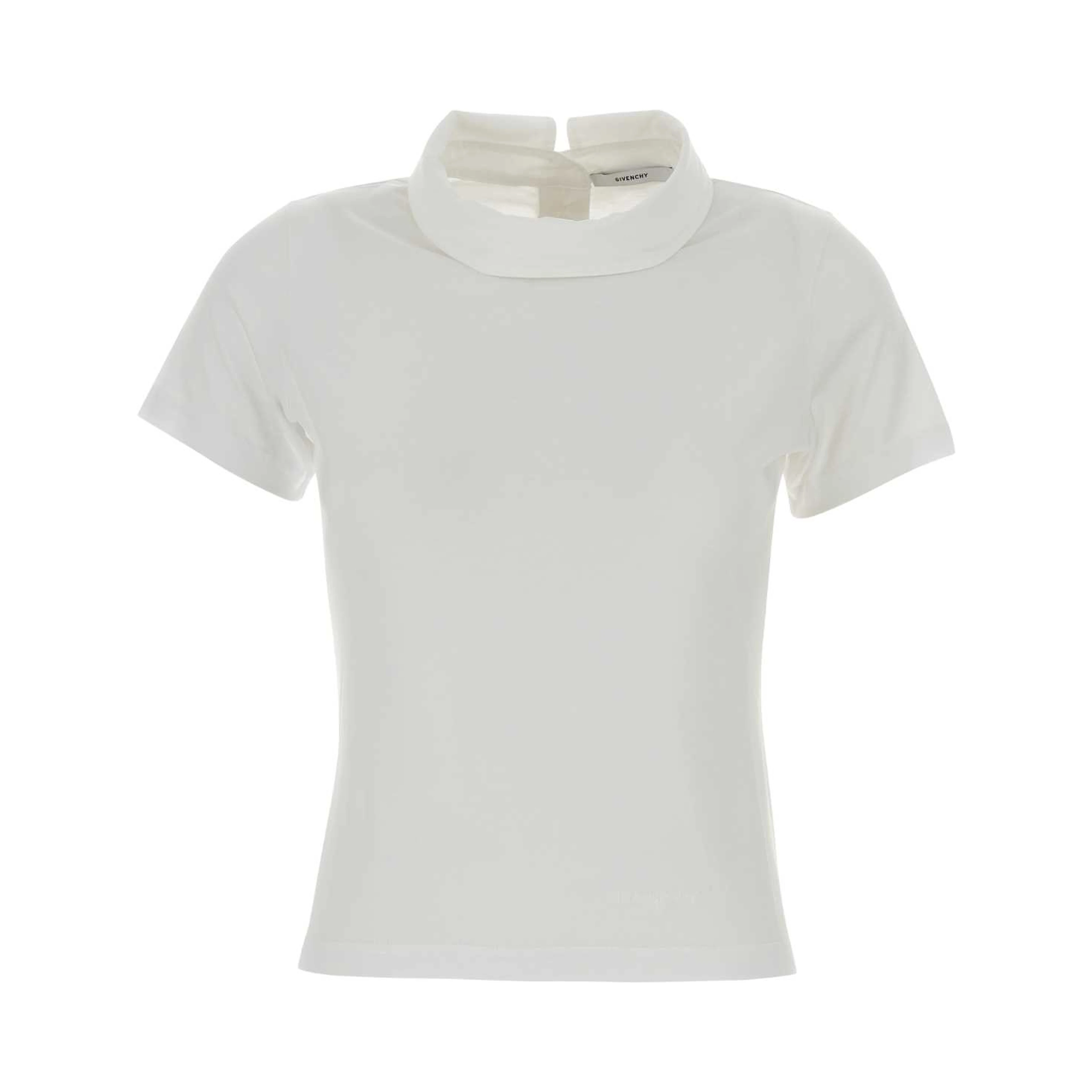 ROLL UP POPELINE T SHIRT