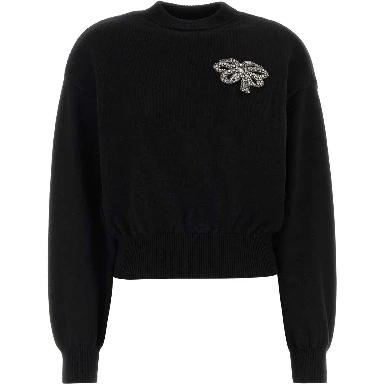 EMBROIDERED CREWNECK SWEATER