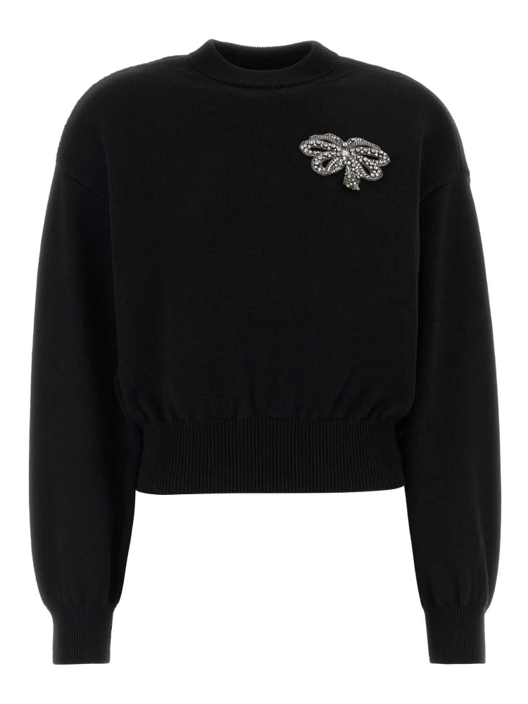 EMBROIDERED CREWNECK SWEATER