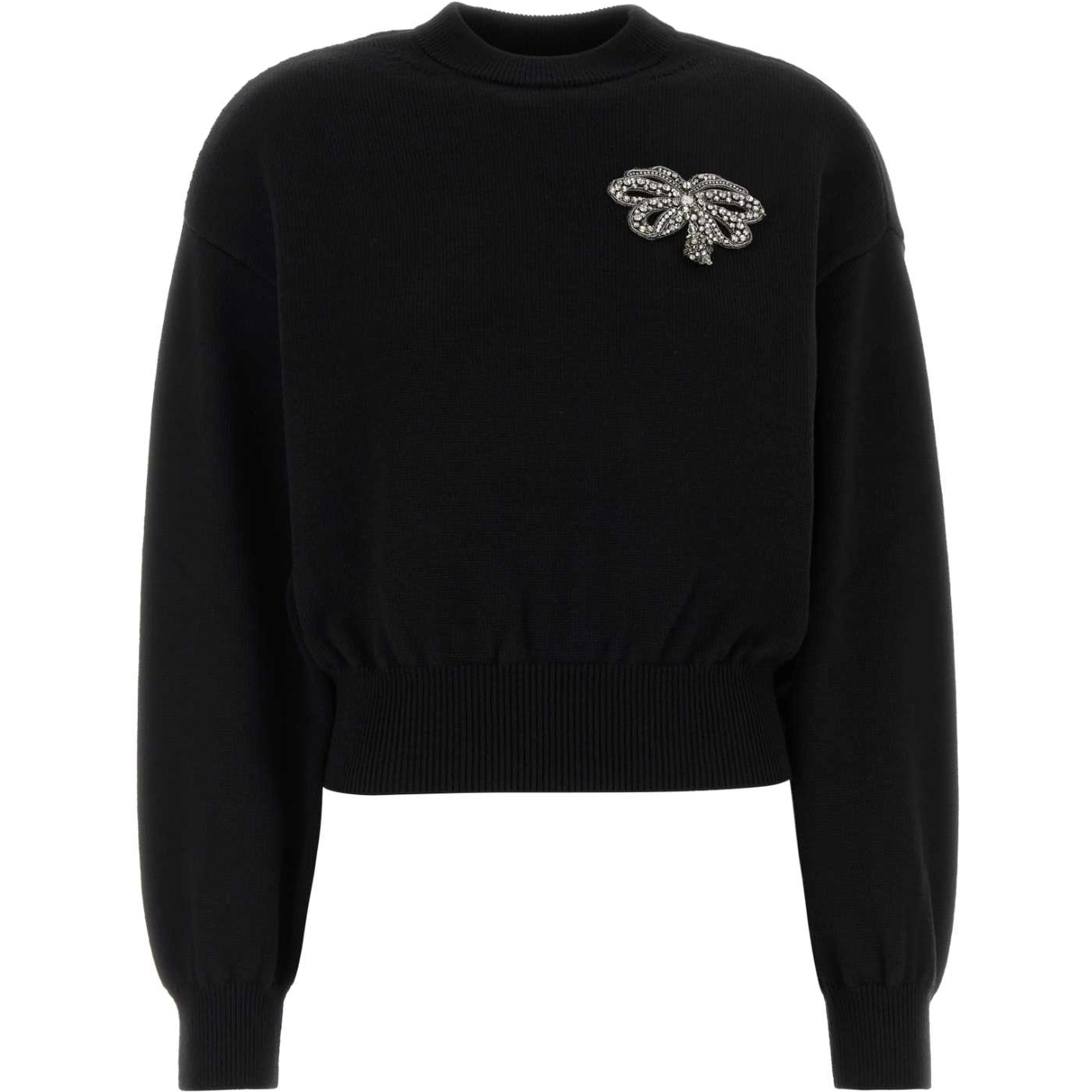 EMBROIDERED CREWNECK SWEATER