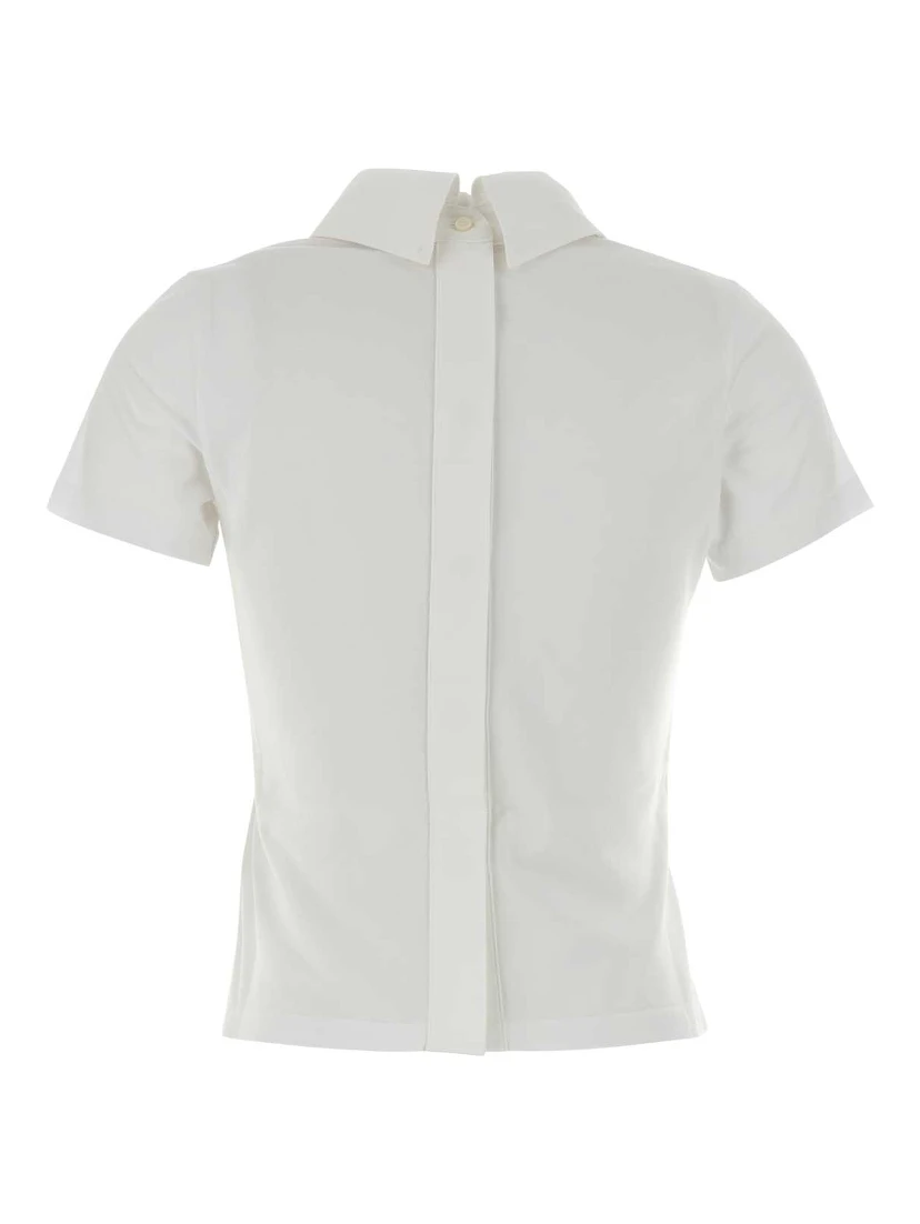 ROLL UP POPELINE T SHIRT