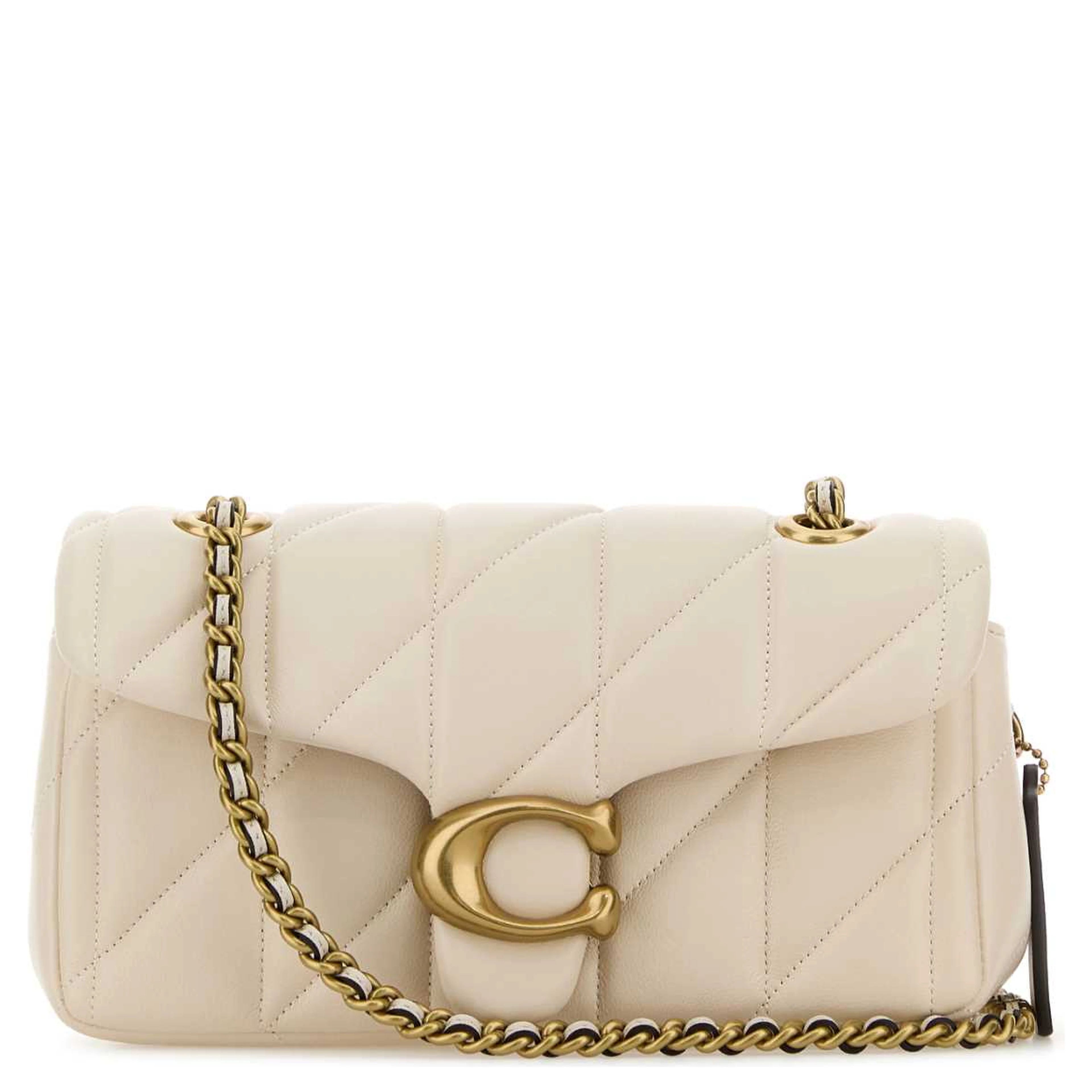 QUILTED TABBY SHOULDER BAG 20 WITH CHAIN