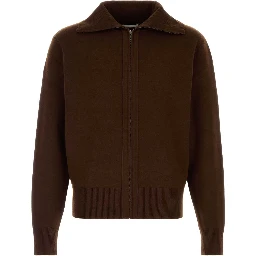 KNIT ZIP UP JACKET