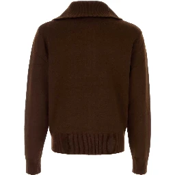 KNIT ZIP UP JACKET