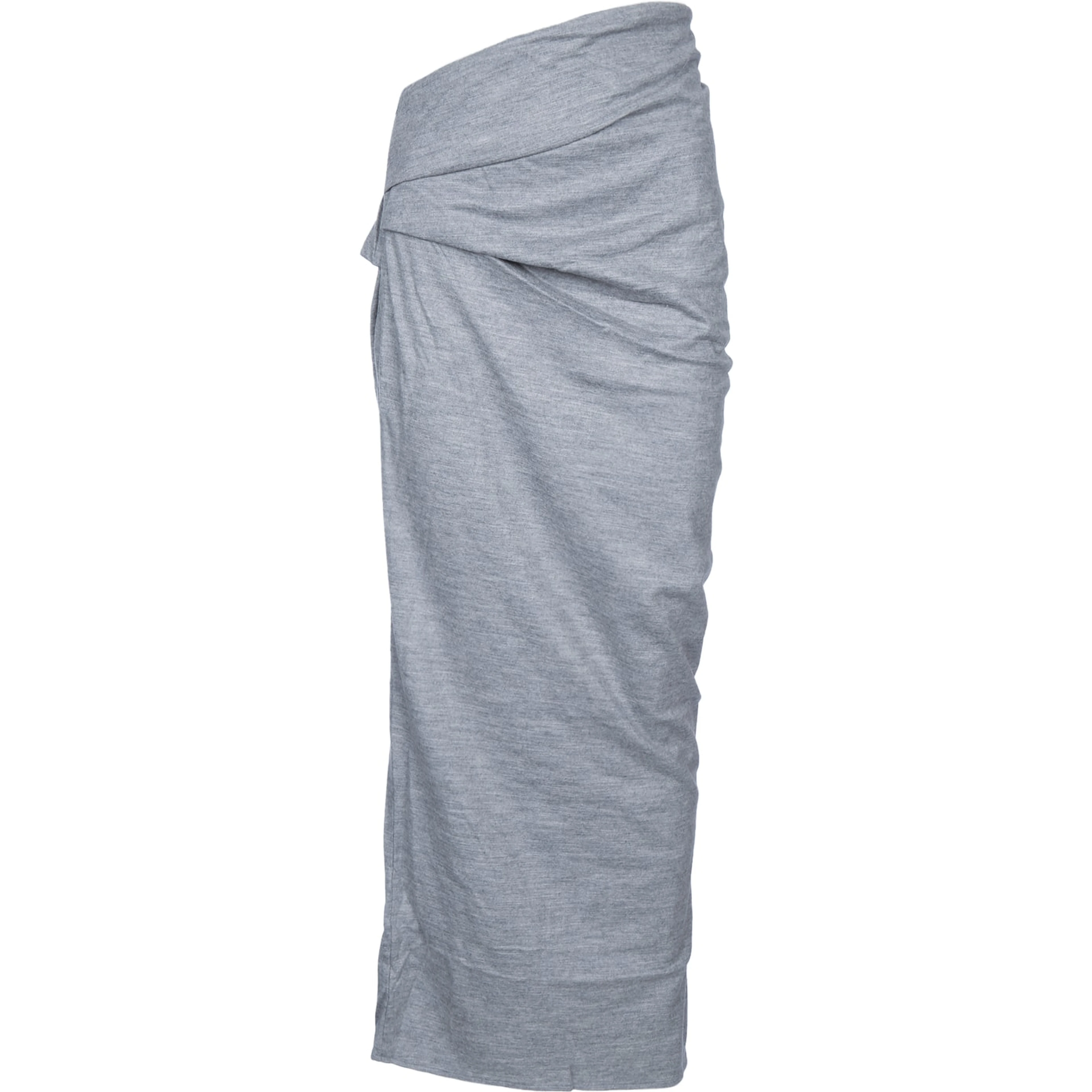 WOOL SKIRT DUST GREY