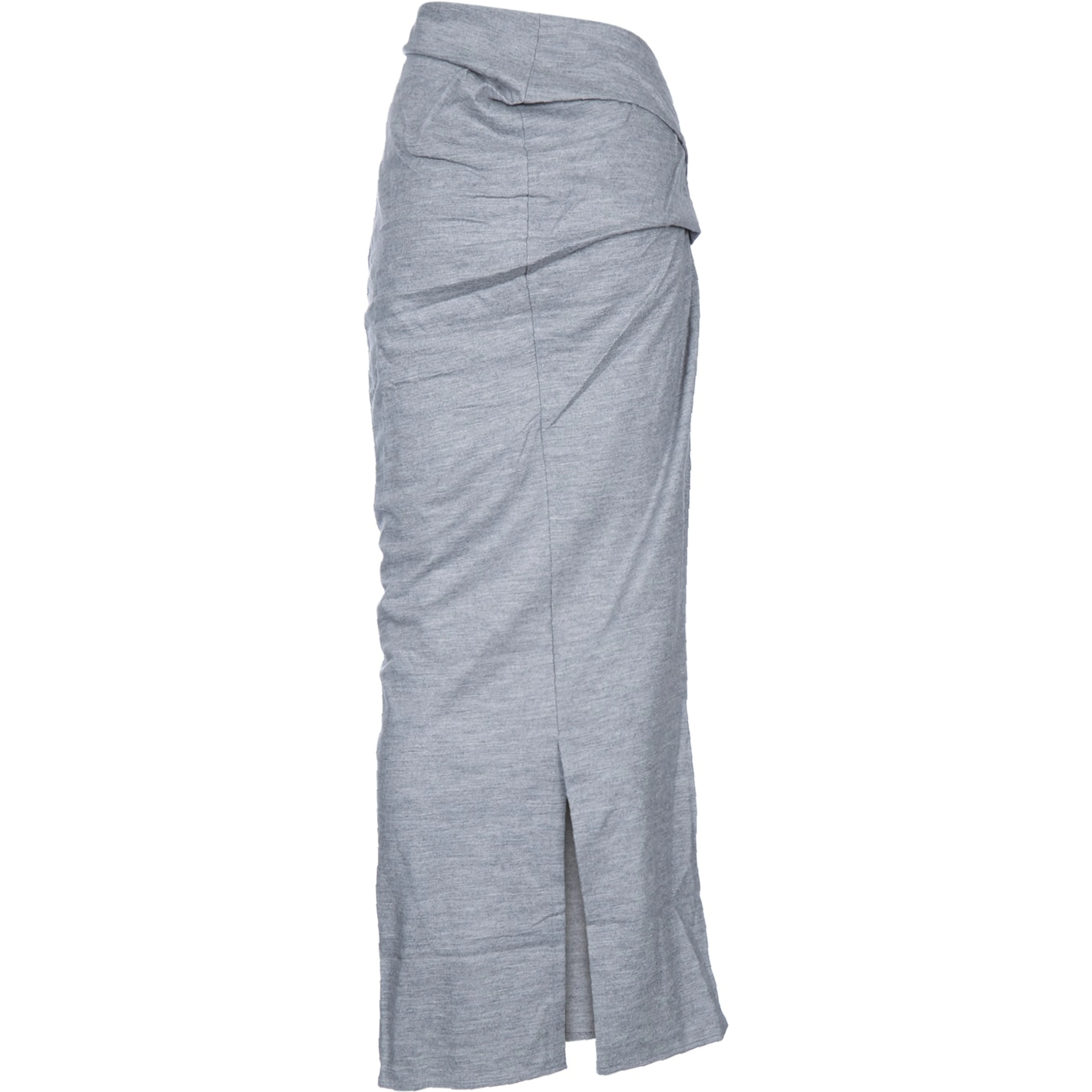 WOOL SKIRT DUST GREY