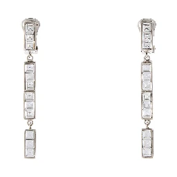 CRYSTAL PENDANT EARRINGS