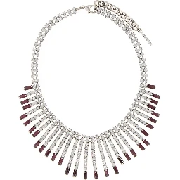 CRYSTAL NECKLACE WITH EMBELLISHMENTS