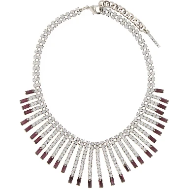 CRYSTAL NECKLACE WITH EMBELLISHMENTS