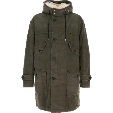 COAT COTTON PATCHWO