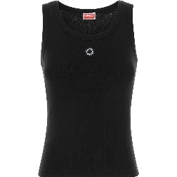 GOTS BOKE FLOWER 2.0 EMBROIDERED TANK TOP